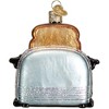 Old World Christmas Glass Blown Ornament for Christmas Tree, Retro Toaster - 2 of 3