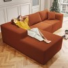SYFERLORY 108" Cloud Sectional Couch with L-Shape Chaise,4 Seat Modern Modular Sofa with Deep Seat, No Assembly Required - 2 of 4