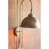 Wall Light, Antique Gold Wall Sconce 29"H - Metal Wall Mounted Lamp By Kalalou - 3 of 3