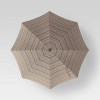 7.5' x 7.5' Round Scalloped Pom Pom Patio Umbrella DuraSeason Fabric™ Multi-Stripe - Opalhouse™ - image 3 of 4