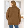 Woman Within Quilted Easy Fleece Jacket - 3 of 4
