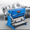 VEVOR Sheet Metal Brake, 12-inch, 3-In-1 Combination Shear Brake Roll Machine, 20-Gauge Capacity Shear Press Brake with 90° Max Bending Angle - 2 of 4