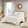 Gracie Mills Dwain Pintuck Faux Shearling Down Alternative Comforter Set - 2 of 4