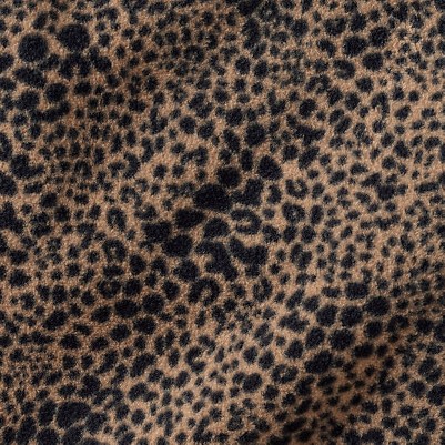 warm brown spotted leopard