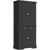 72" Kitchen Pantry Cabinet, Freestanding Tall Storage Cabinet with 6 Door Shelves, 2 Cabinets and 1 Drawer, Pantry Storage Cabinet - 3 of 4