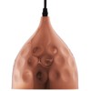 Modway Dimple 6.5" Pendant Light – Modern Rose Gold Bell-Shaped Hanging Fixture for Kitchen Island or Entryway Lighting - 2 of 4