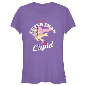 Juniors Womens My Little Pony: Friendship is Magic Cuter Than Cupid T-Shirt - 1 of 4