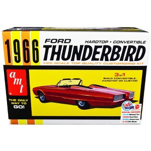 Skill 2 Model Kit 1966 Ford Thunderbird Hardtop/Convertible 3-in-1 Kit 1/25 Scale Model by AMT - 1 of 4