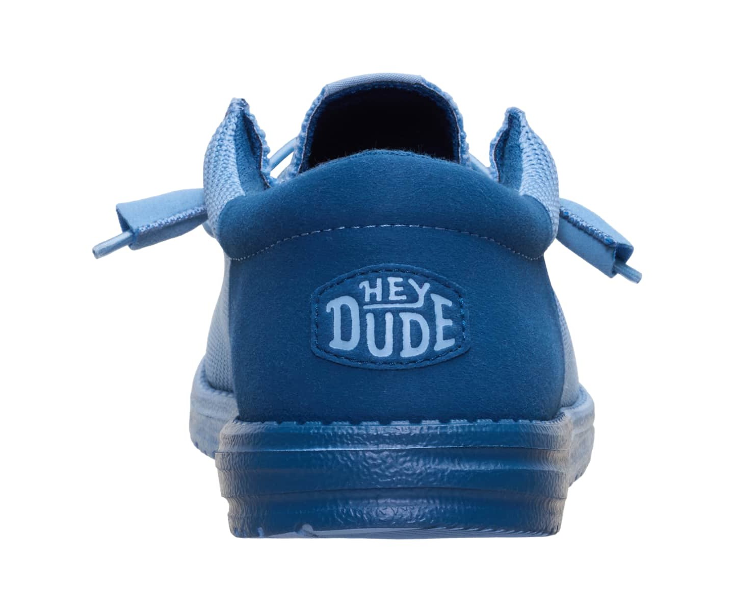 Мужские кроссовки HEYDUDE Wally Funk Mesh Split, Faded Denim/Ensign Blue, 11, цвет: Джинсовый — фото 6