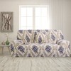 PiccoCasa Stretch Sofa Cover Printed Couch Slipcovers for Sofas with One Pillowcase - 3 of 4