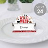Big Dot of Happiness Western Hoedown - Wild West Cowboy Party Tent Buffet Card - Table Setting Name Place Cards - Set of 24 - 2 of 4