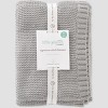 Little Planet by Carter's Sweater Knit Blanket - Gray - 2 of 3