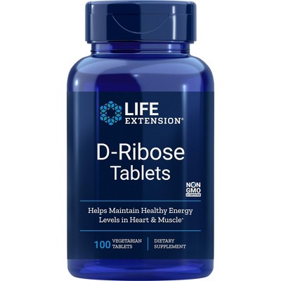 D-Ribose Tablets by Life Extension  -  100 VegTab