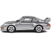 1993 Porsche 911 (993) RS Clubsport Polar Silver Metallic 1/43 Diecast Model Car by Solido - 2 of 4