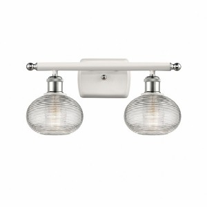Ithaca - 2 Light Bath Vanity In Industrial Style-8 Inches Tall and 16 Inches Wide - 1 of 1