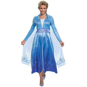Disguise Womens Disney Frozen 2 Elsa Deluxe - 1 of 4