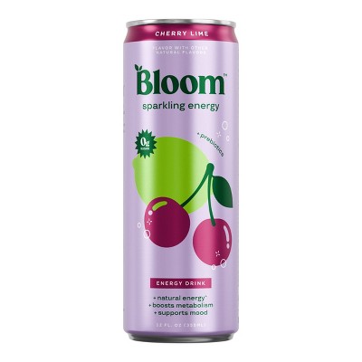 Bloom Cherry Lime Energy Drink - 12 fl oz Can