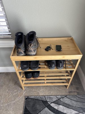 4 Tier Bamboo Shoe Rack Brightroom Target