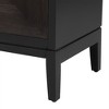 NicBex Retro Buffet Cabinet with Storage Versatile 4-Door Sideboard Cabinet with Brushed Doors and Fir Veneer, Featuring Elegant Handles - 4 of 4