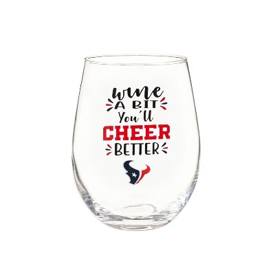 Houston Texans, 17oz Boxed Stemless Wine