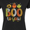 Women's - Disney - Boo To You Fitted Graphic T-Shirt - 2 of 3