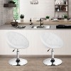 FDW Vanity Chair Living Room Chair Adjustable Height Home Bar Stool Makeup Chair - 2 of 4