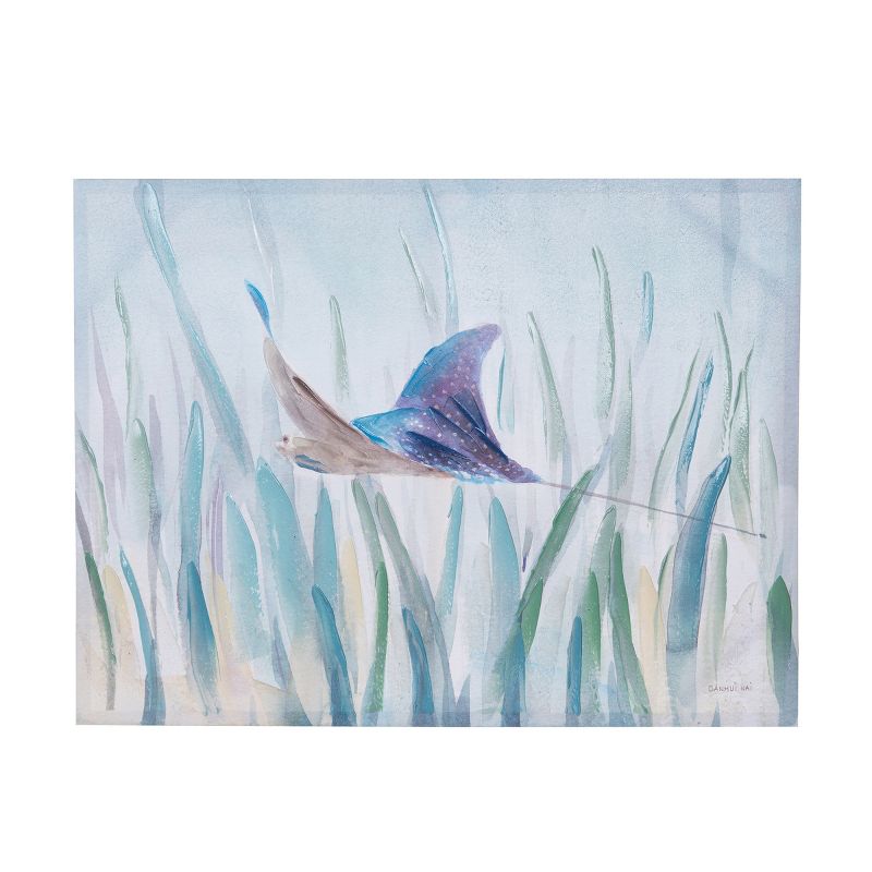 Beachcombers Eagle Ray Wall Art 23.62 x 31.5 x 1.18 Inches., 1 of 5
