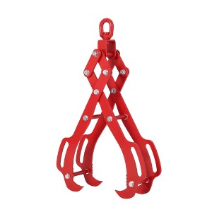 ODK 18In Log Lifting Tongs with 2 Claw Timber, Heavy Duty Logging Grabbler, Anti-Slip Wooden Tongs, Steel Log Lifting Tongs for Tractors, Skidders - 1 of 4