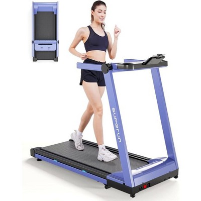 Superun Folding Treadmill, 3.5 HorsePower Incline Treadmills for Home, Portable Treadmill 300LBS Capacity