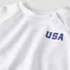 Baby USA Fleece Sweatshirt - Cat & Jack™ White - 3 of 3