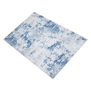 Washable Area RugModern Abstract Rugs for Living Room Soft Rug Non-Slip Large Area Rugs Contemporary Rug Indoor Stain Resistant Bedroom Rugs - 1 of 4