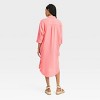 Women's 3/4 Sleeve Midi Shirtdress - Universal Thread™ - 2 of 3