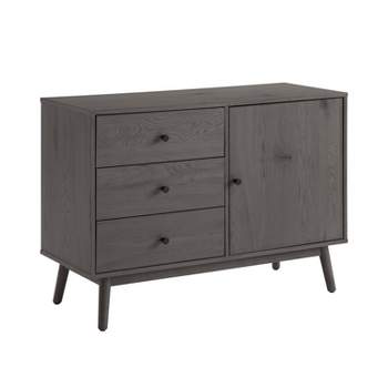 Lucas Media Console Gray - Crosley