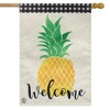 Briarwood Lane Summer House Flag 40x28 For Outdoor Welcome Pineapple Everyday Burlap For Summer House Flag - 2 of 4