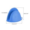 Unique Bargains TPE Heat Resistant Anti-skid Kitchen Utensil Sets Mini Oven Mitts - 2 of 4