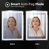 EROMMY Rectangle Led Frameless Wall Mounted Bathroom / Vanity Mirror, High Lumen/Anti-fog - 4 of 4