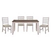 NicBex Dining Table Farmhouse Style Wood Rectangle Dining Table Wooden Dining Room Kitchen Furniture - image 2 of 4