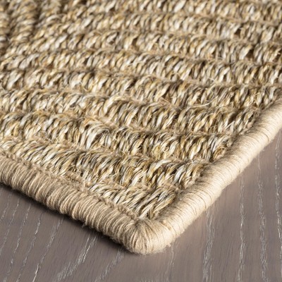 Handmade Rustic Textured Sisal Blend Rug 3ft x 5ft