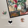 Art Remedy Alfred Henry Maurer - Flowers in a Vase Vintage Classic Roses Wall Art Framed - 4 of 4