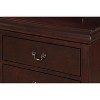 NicBex Dresser for Bedroom,Chest of Drawers with Satin Nickel Tone Drop Handles Design,Freestanding Dresser,Storage Dressers for Bedroom - 3 of 4