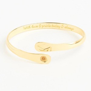 Hollywood Sensation Graduation Bracelet- Engraved Graduation Bracelet- Graduation Charm Bracelet Gold and silver - 1 of 4