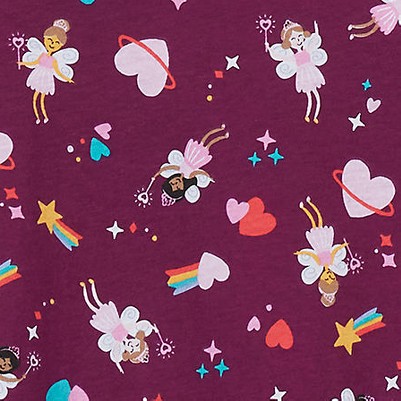 purple fairy hearts