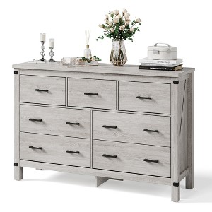 Dresser for Bedroom, Modern Dressers with Spacious Storage and Metal Handles - 1 of 4