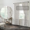 Frayed Lattice Oatmeal Panel Set of 2 84x40 - 2 of 4
