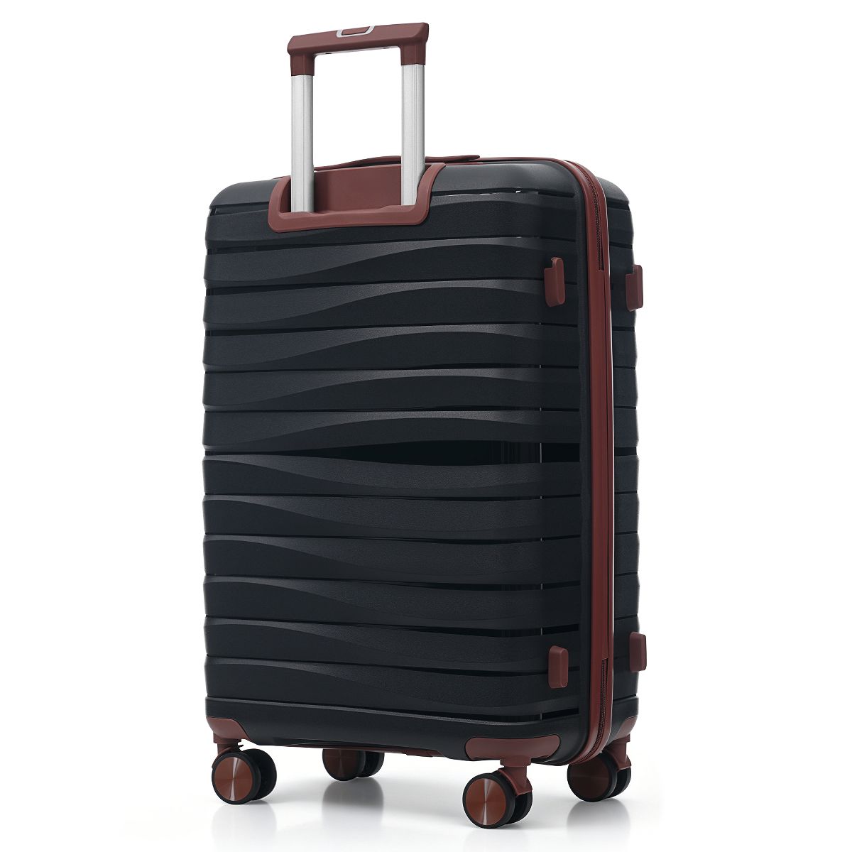 Polibi Hardshell Luggage Set 3 Piece, 20/24/28 Inch Suitcase with Spinner Wheels TSA Lock - thumbnail 4