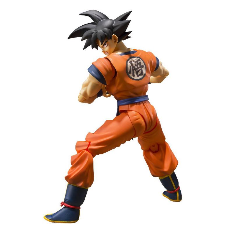 Dragon Ball Super S.H. Figuarts Son Goku: A Saiyan Raised on Earth &#34;Dragon Ball Super&#34; Action Figure, 4 of 5