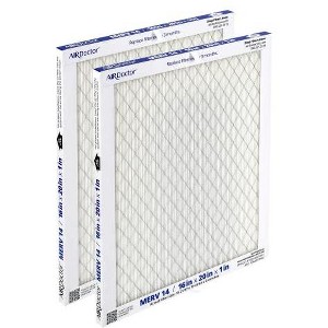 AirDoctor MERV 14 HVAC Pleated Filter Available in 6 Sizes. Captures 96% of Pollutants 1-3 Micron in Size. Captures Impurities From Air to Protect - 1 of 4