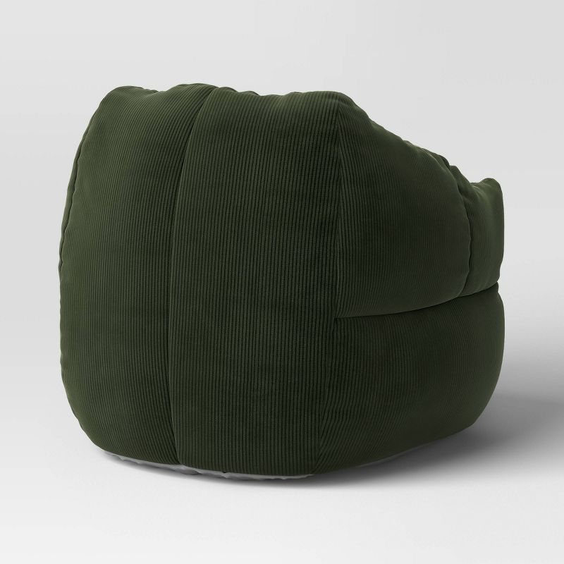 Corduroy Structured Bean Bag Chair - Room Essentials™, 4 of 9