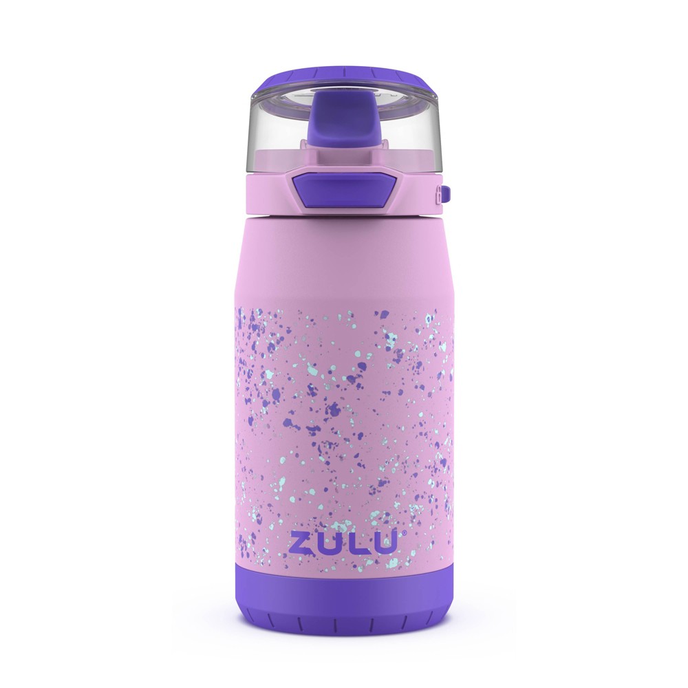 Zulu Flex 12oz Stainless Steel Water Bottle - Pink/Mint