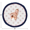 Sweet Jojo Designs Boy Baby Tummy Time Playmat Baseball Patch Red White and Blue - 4 of 4